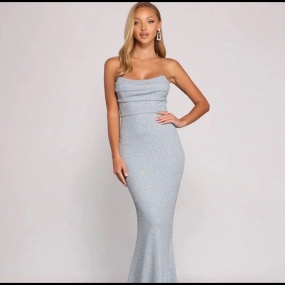 Windsor Silver Mermaid Dress